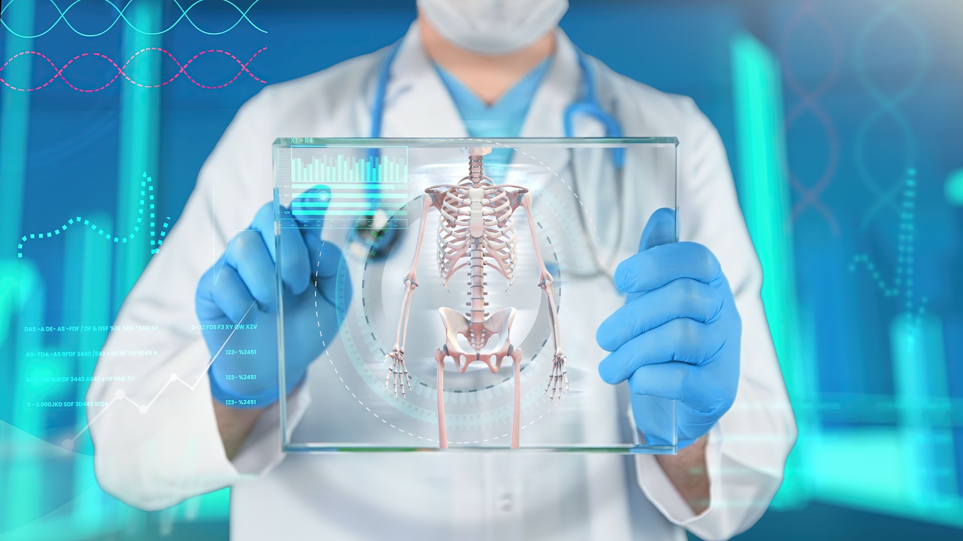 Skeleton Examining